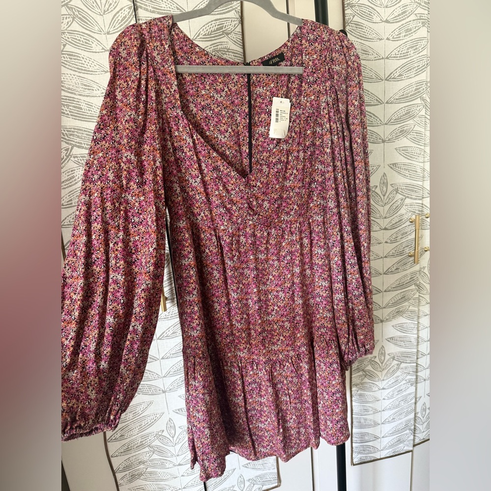 AFRM Multicolor Floral Dress